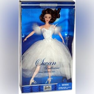 2001 Barbie Collectibles "Swan Ballerina" Doll from Swan Lake Collector Edition